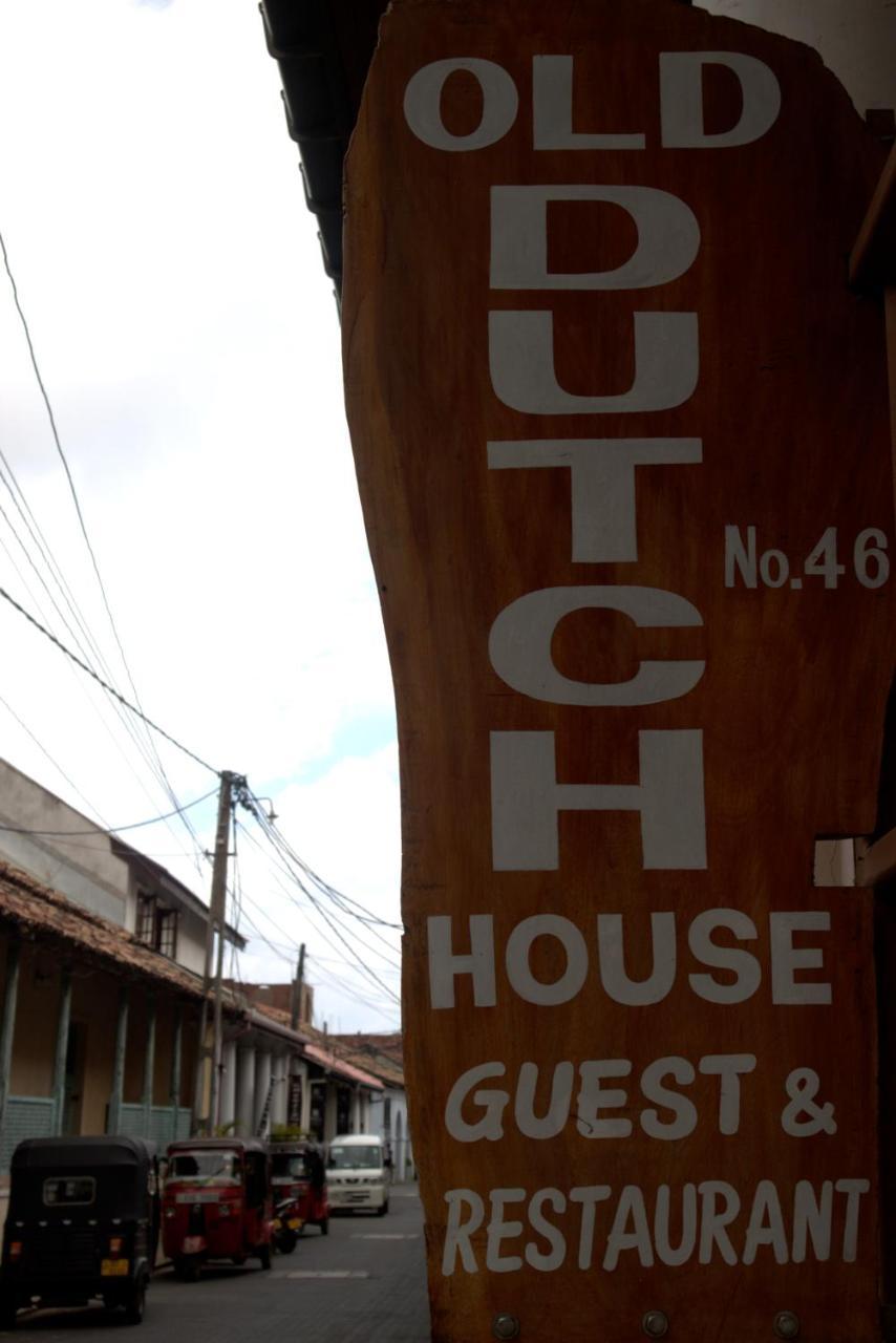 Hotel Old Dutch House Galle Exterior foto